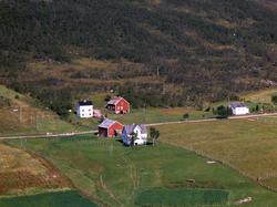 Flyfoto fra Kvæfjord