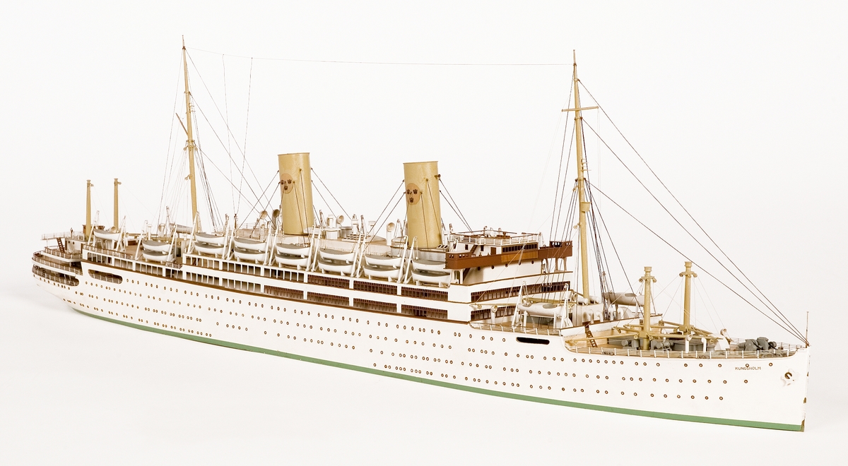 Fartygsmodell av KUNGSHOLM.