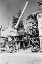 Rigging av Peabodyanlegg, ved Karbidfabrikk.