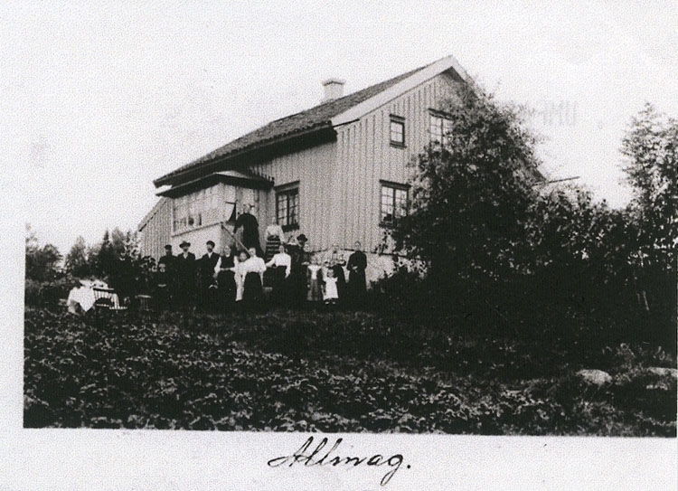 Enligt Bengt Lundins noteringar: "Almag. Boningshuset".