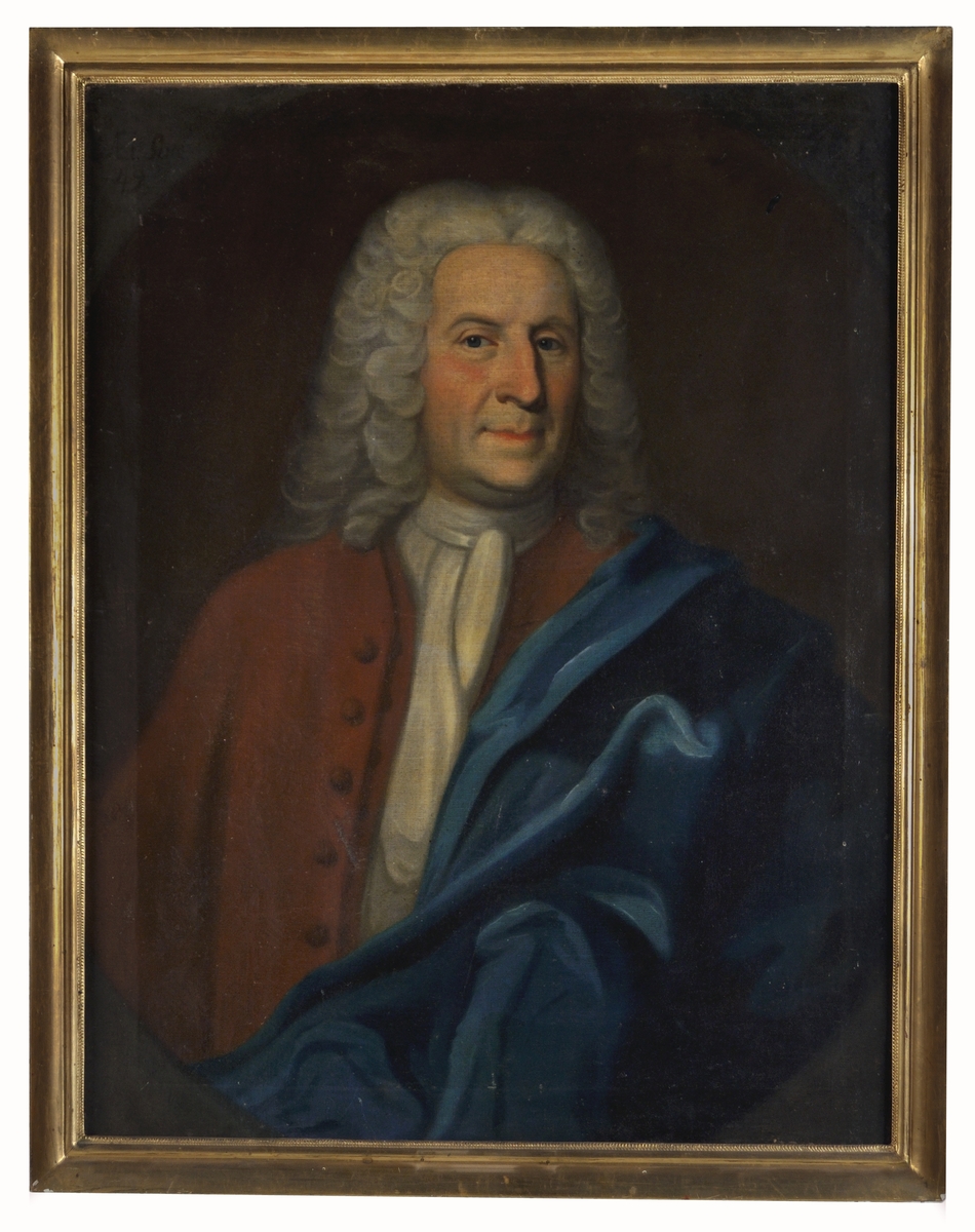 Påskrift av konstnären: At:Svae 49
A tergo: "Petter Strömbält nat: 1688
depict: 1736. ab Fred: Brander
pictor Holmiensis."