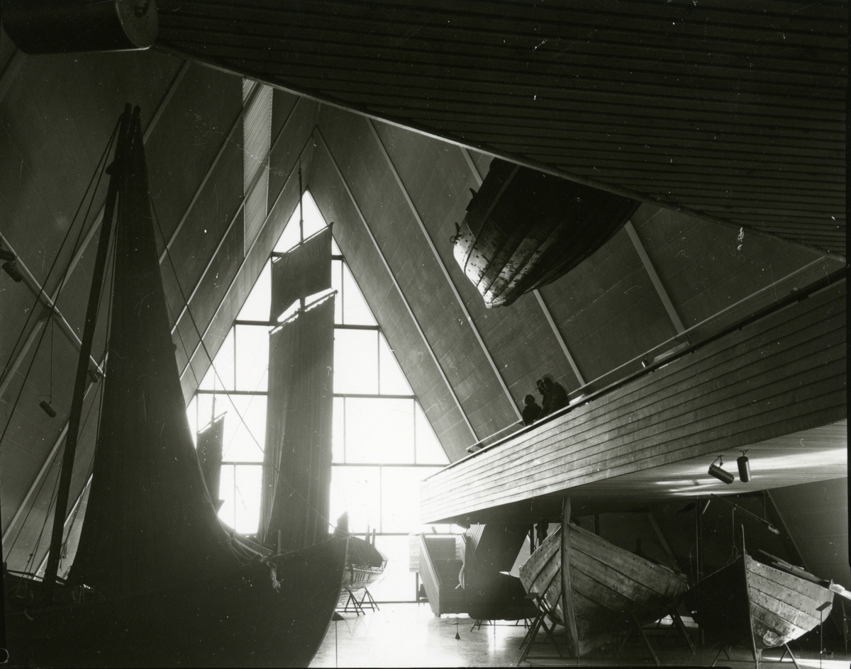 Åpning av båthallen 1987.