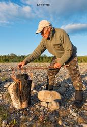 Idar Edvardsen fra Bjerkvik (opprinnelig fra Grovfjord) koke