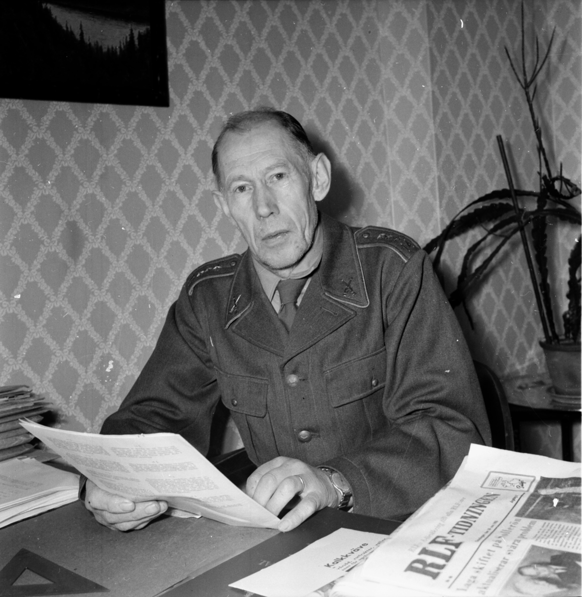 Kapten R. Edling
Landafors 1955