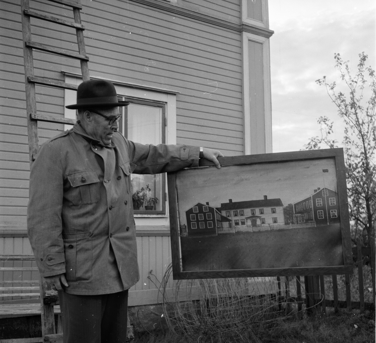 Husflyttning, Norrbo.
Oktober 1960