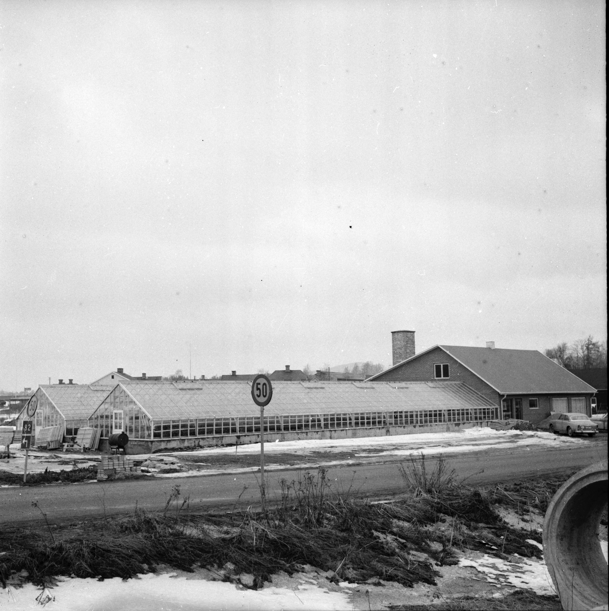 Mobackes Handelsträdgård,
4 April 1963