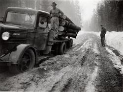 "Sørlandske hovedveg mellom Brendsrød og Haukerød 10. 04. 19