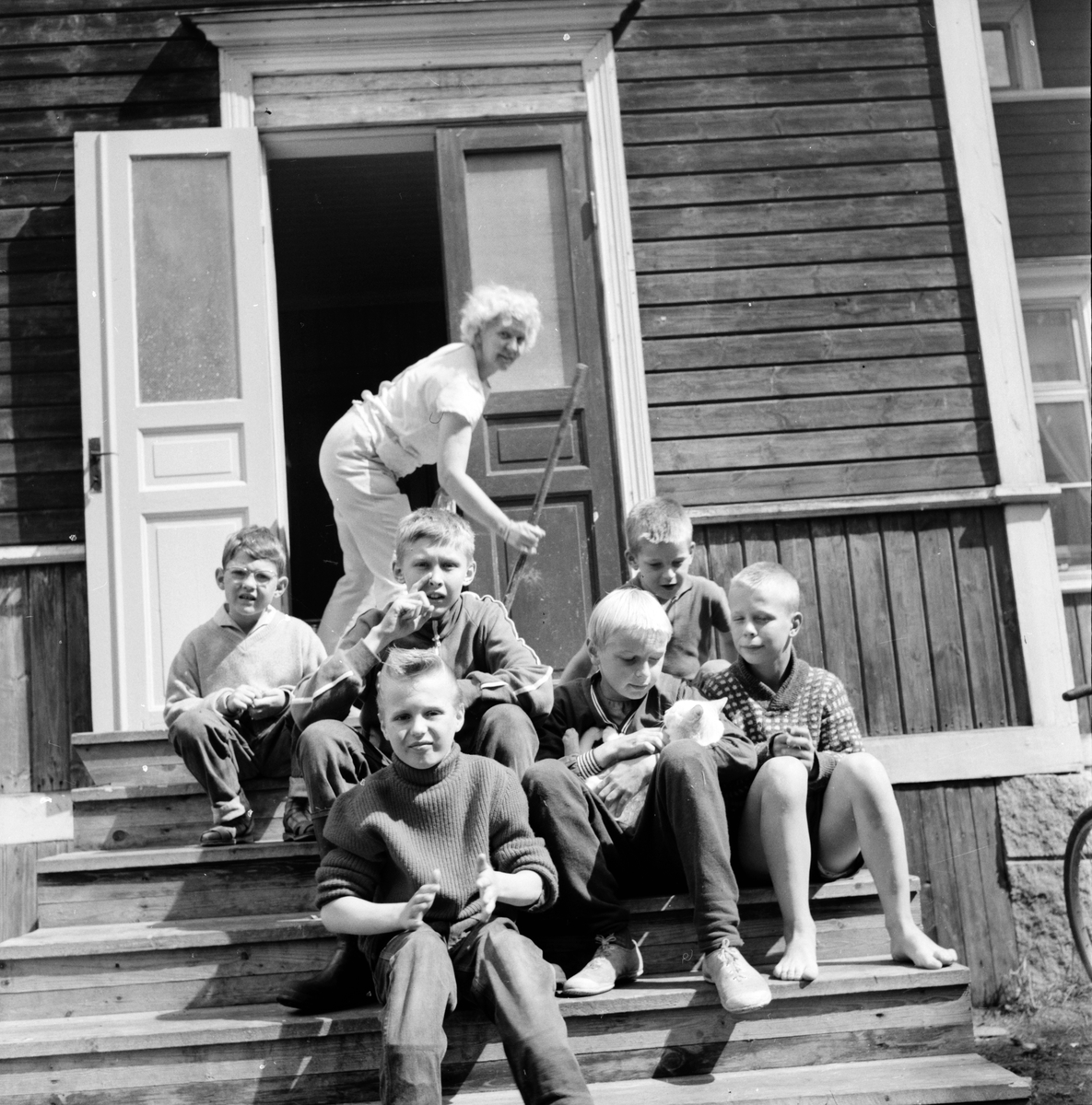 Arbrå,
Barnkoloni,
Öjungsbo,
5 Juli 1962