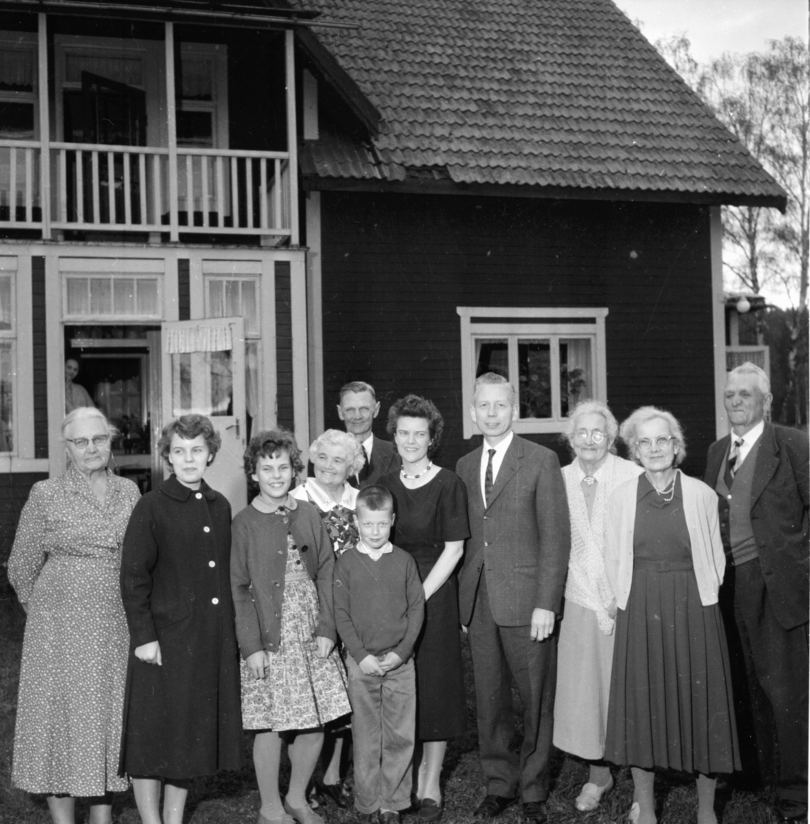 Lövhaga Rehn släktträff.
20/5-1960