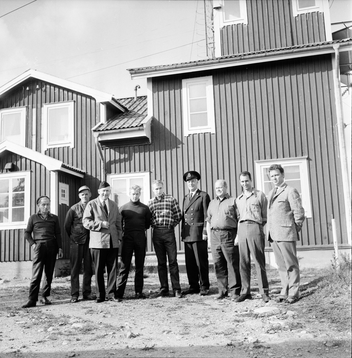 Rönnskärs lotsplats.
Sjömanspastorn på besök.
14/9-1966