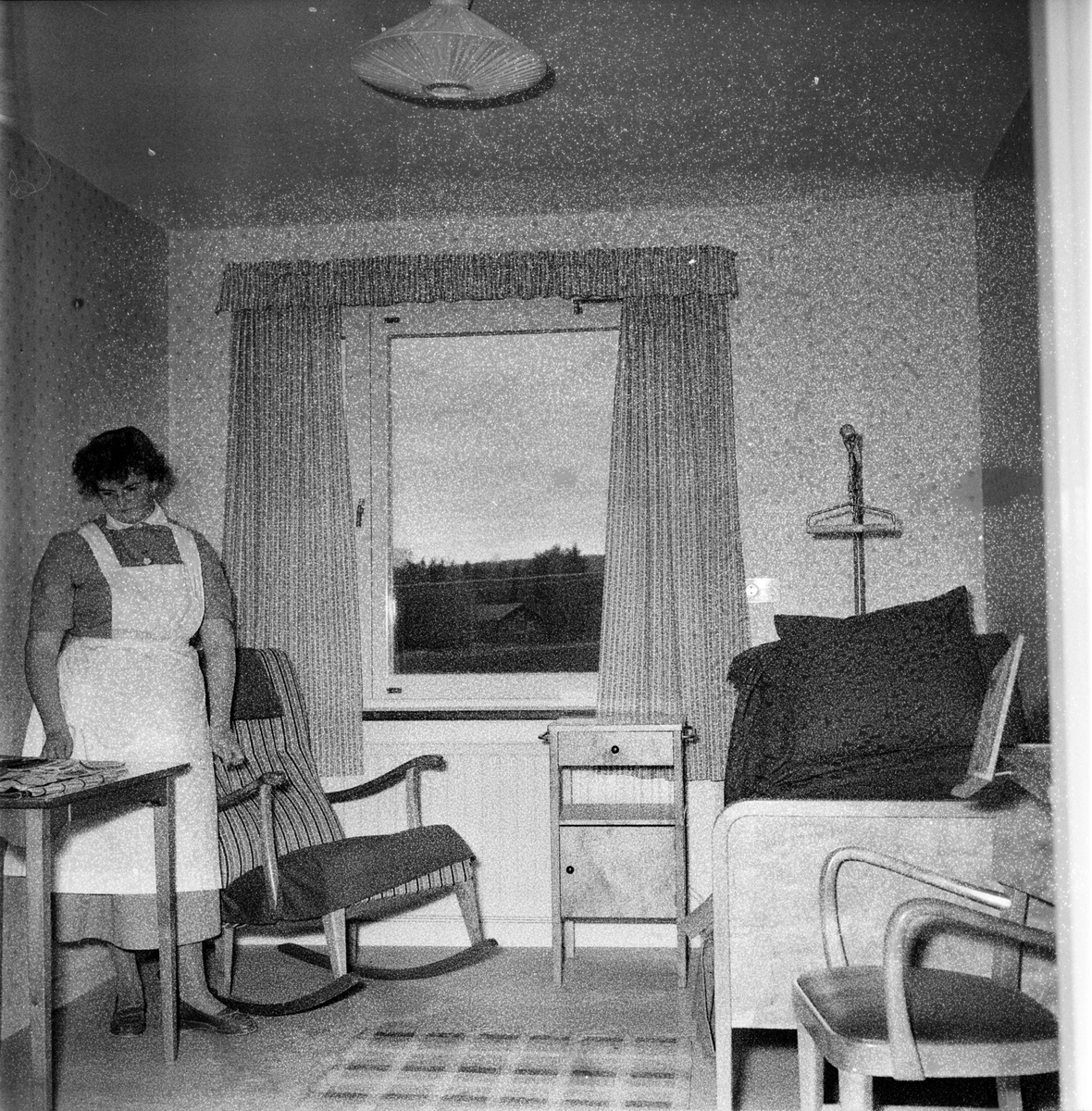 Arbrå,
Ålderdomshem,
tillbyggnad,
1955