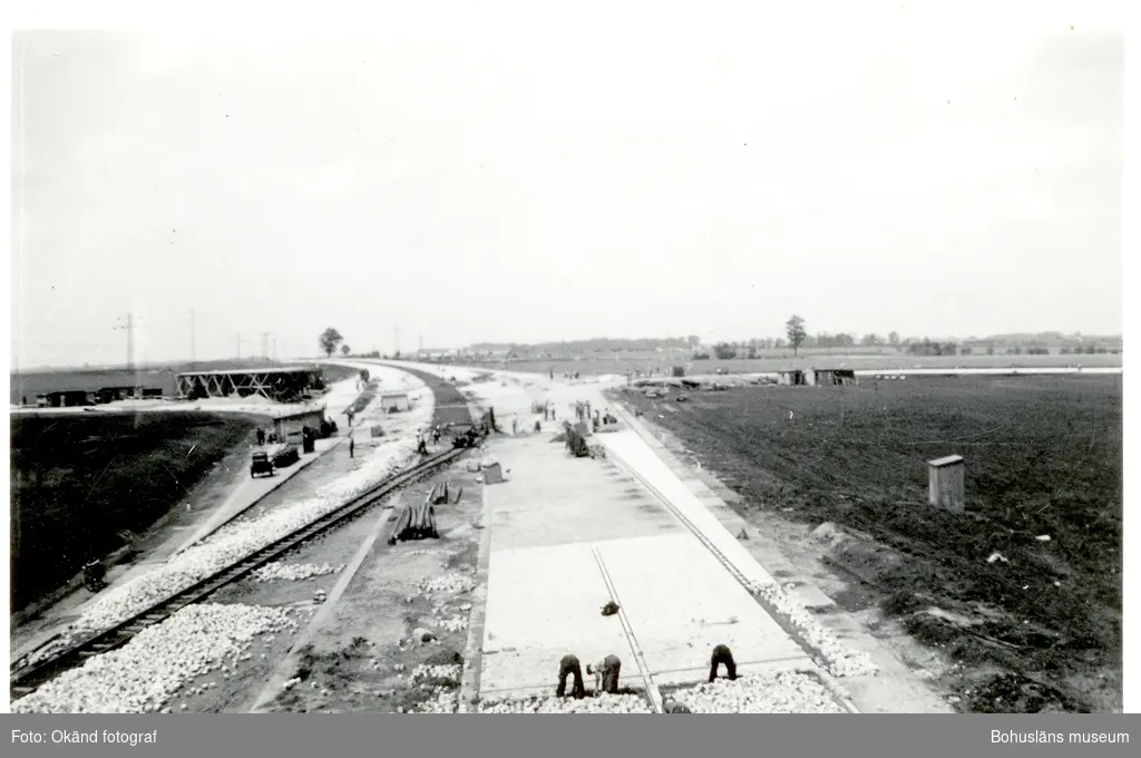 Byggandet av autobahn mellan Berlin och Breslau