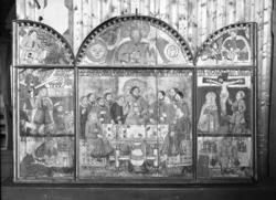 Altertavle fra gamle Ålen kirke.