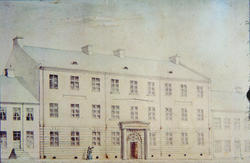 Borgerskolen, Kongens gate 22. [papirkunst]