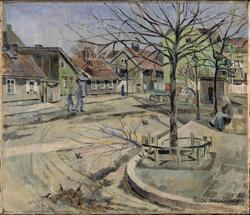 Plassen foran Kampen kirke [Bymotiv]