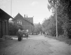 Jernbanestasjonen på Vinstra.