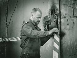 Våpentyveri ved Forsvarets våpenlager i Enebakk. Bilde av by