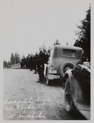 Retur fra Randsfjordkonflikten, ved Sollihøyden i 1932