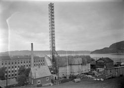 I. C. Piene & Søn i Buvika. Bygging av kornsilo