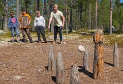 Bilder fra Blokkodden Villmarksmuseum ved Drevsjøen i Engerd