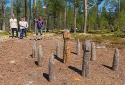 Bilder fra Blokkodden Villmarksmuseum ved Drevsjøen i Engerd