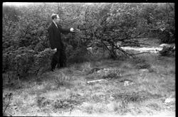 Sigurd Røisli, på tur i Gausdalfjellet, august 1939.