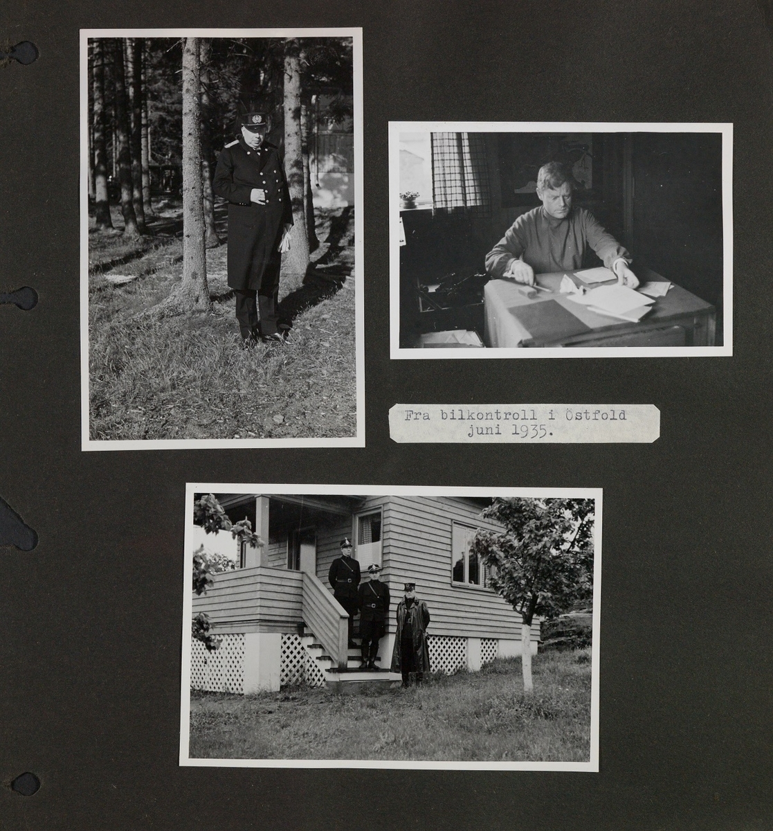 Bildet er en kopi hentet fra album B i Utrykningspolitiets fotosamling