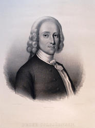 Portrett av Peder Colbjørnsen [papirkunst]