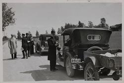 Bilkontroll i Østfold i juni 1935