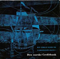 Vidar Sandbeck Reklame-EP for sjømannsavdelingen i Den norske Creditbank (Foto/Photo)