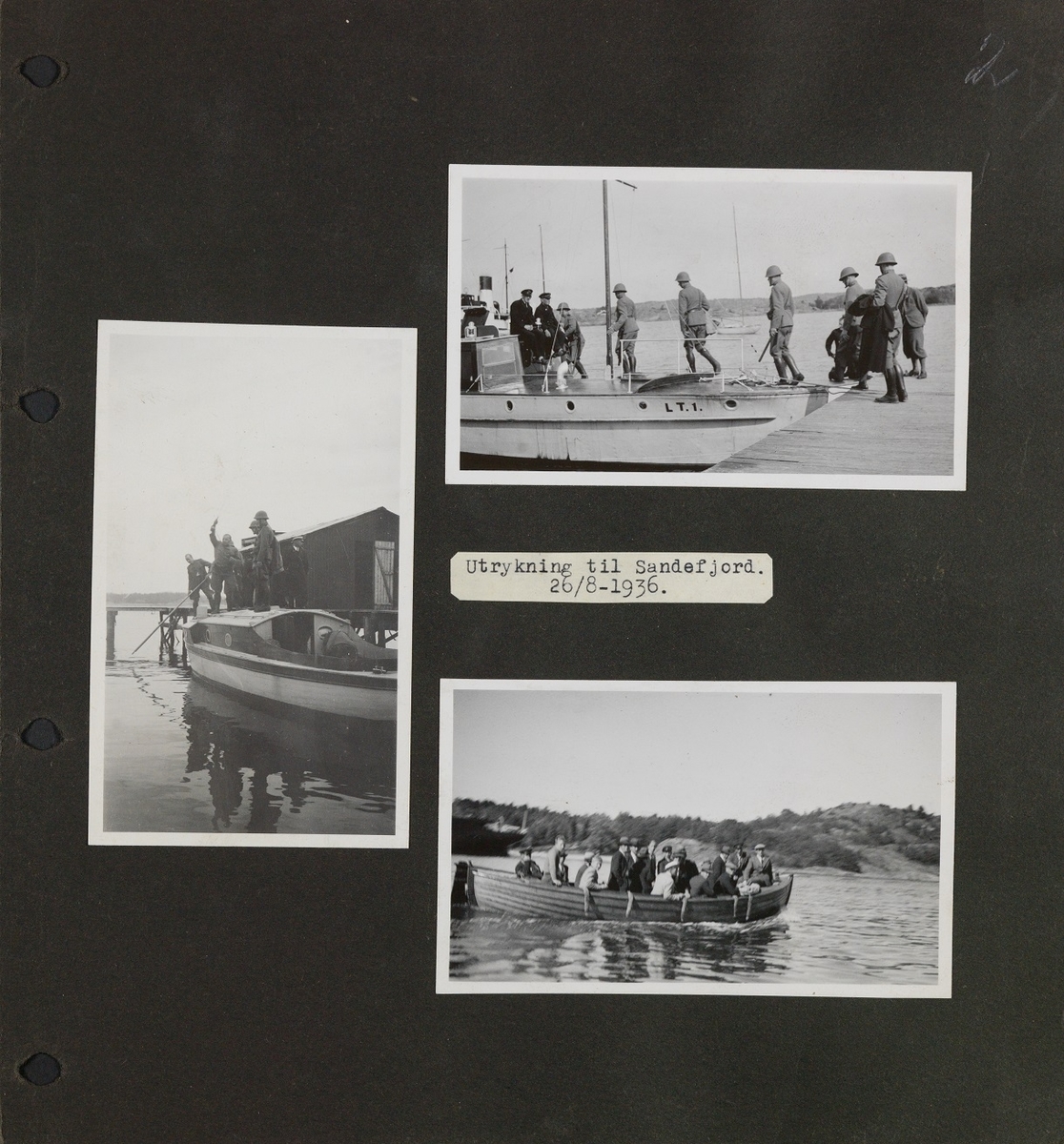 Bildet er en kopi hentet fra album B i Utrykningspolitiets fotosamling