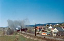 Parallellkjøring mellom Svenska Järnvägsklubbens veterantog 