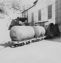 Tankvogner på Rekefjordbanen.