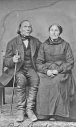 Portrett av ektepar.