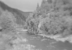 Ringebu. Våla. Elvefar sett fra Skytterhaugen.