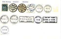 Stempelkatalog, 2093 Feiring, Eidsvold, Akershus
