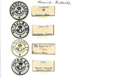 Stempelkatalog. Ambulerende brevhus båt, D/S "Nordfjord", M/