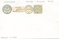 Stempelkatalog Hamnvågnes, Balsfjord, Troms