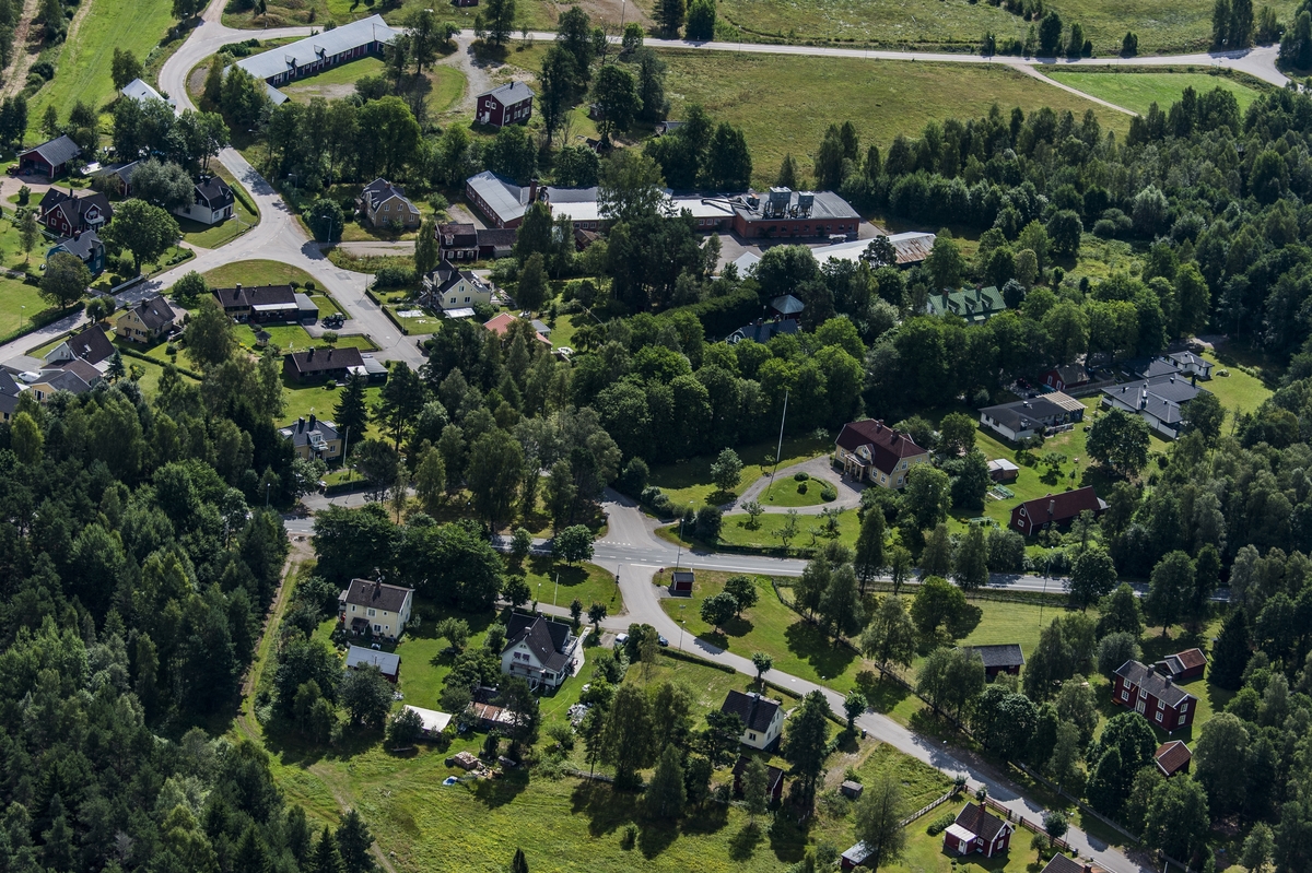 Flygfoto över Skede i Vetlanda kommun.