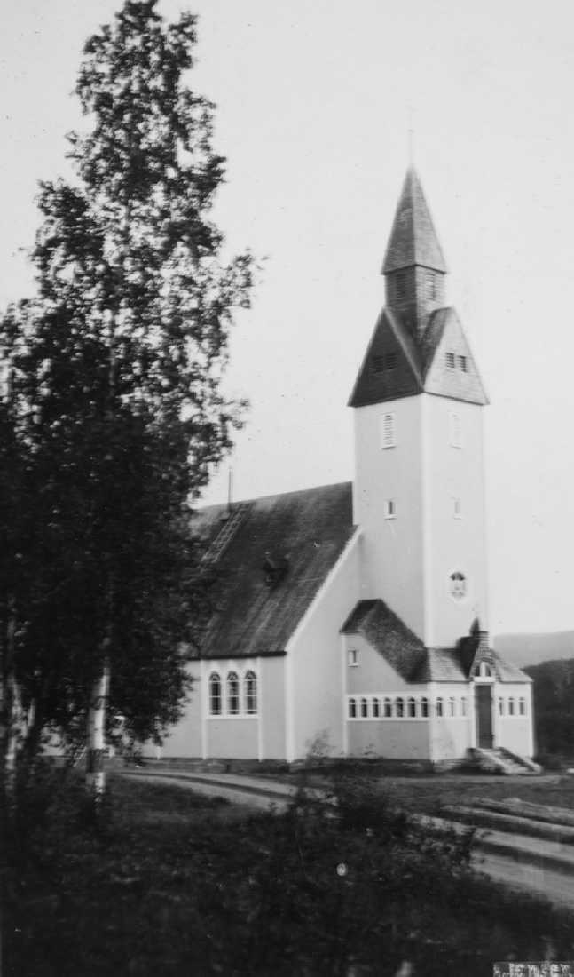 Tærna Kirke. Krutådalsveien-Statens Vegvesen
