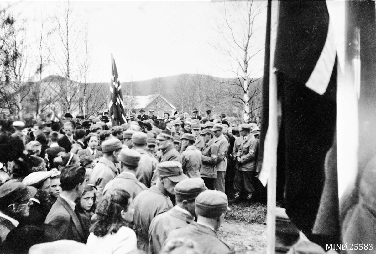 Fredsdagene 1945 i Tynset. 