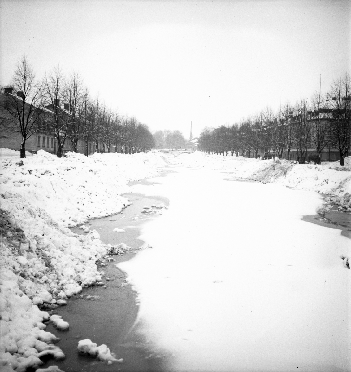 Snösvängen i Gävle

