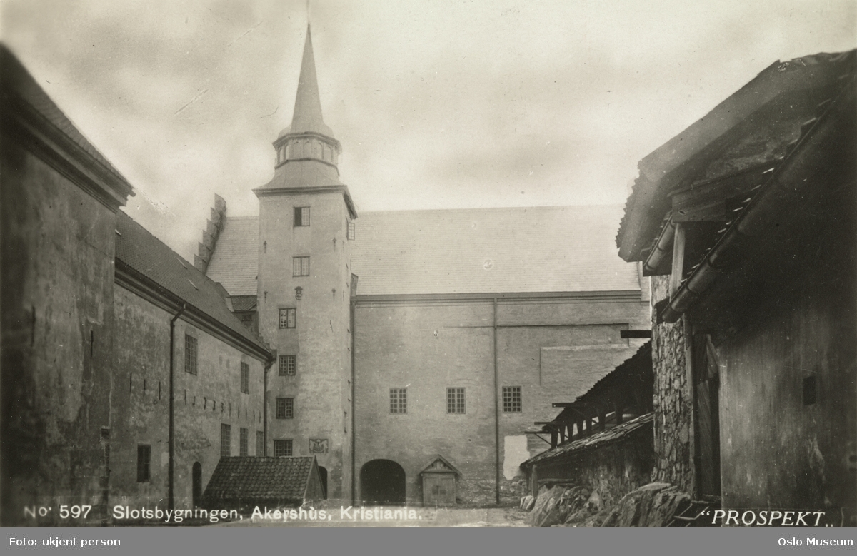 Akershus slott, borggård, tårn