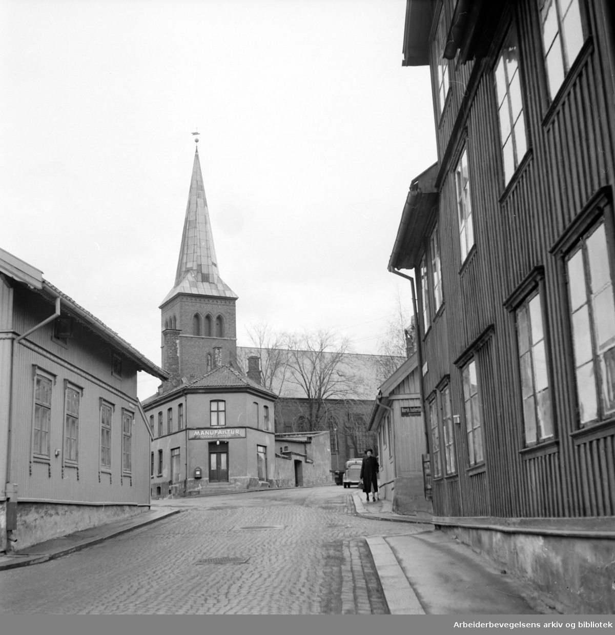 Kampen. Normannsgata. Mai 1951