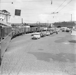 Havnebanen Oslo Ø. - Oslo V. Juli 1958