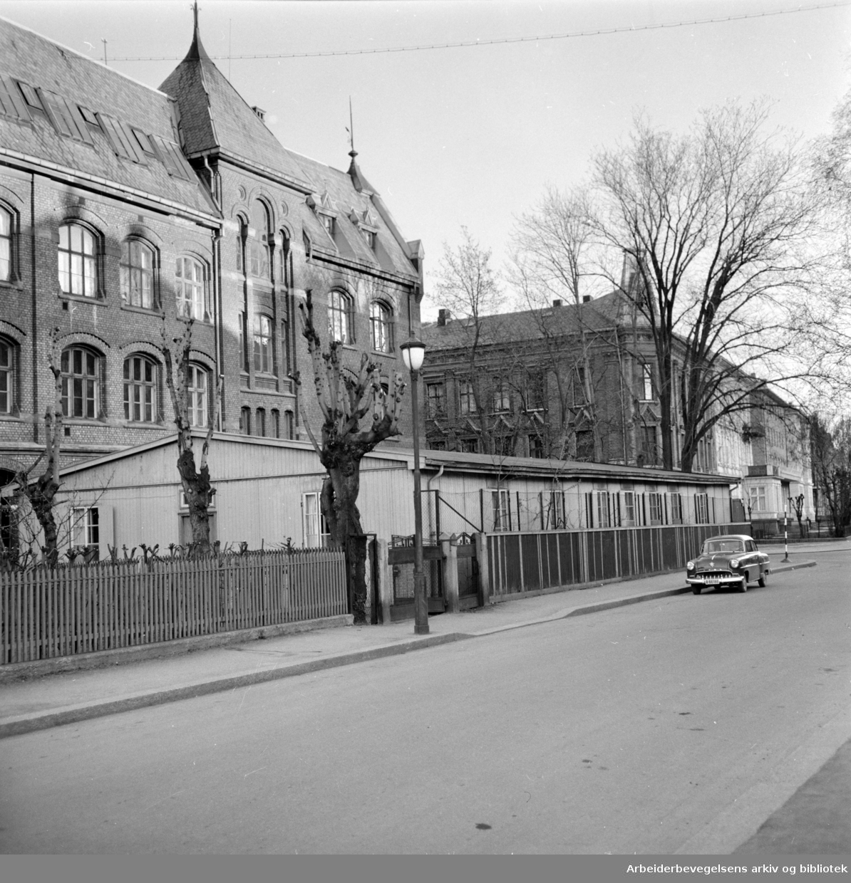 Halling skole. Mai 1958