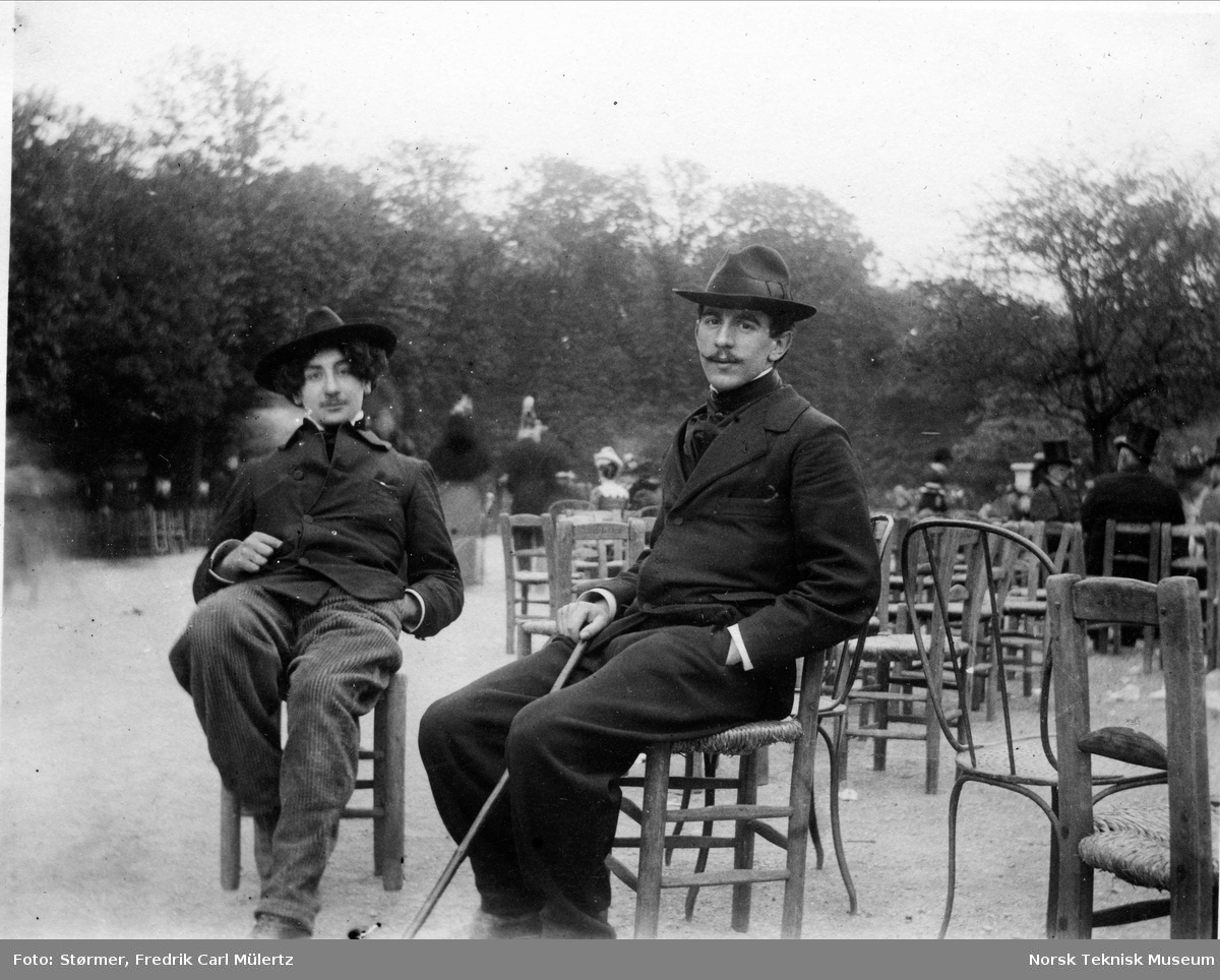 Kunststudenter, Luxembourg-haven, Paris, 1899-1900
