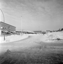 Bøler kjøpesenter. Februar 1963