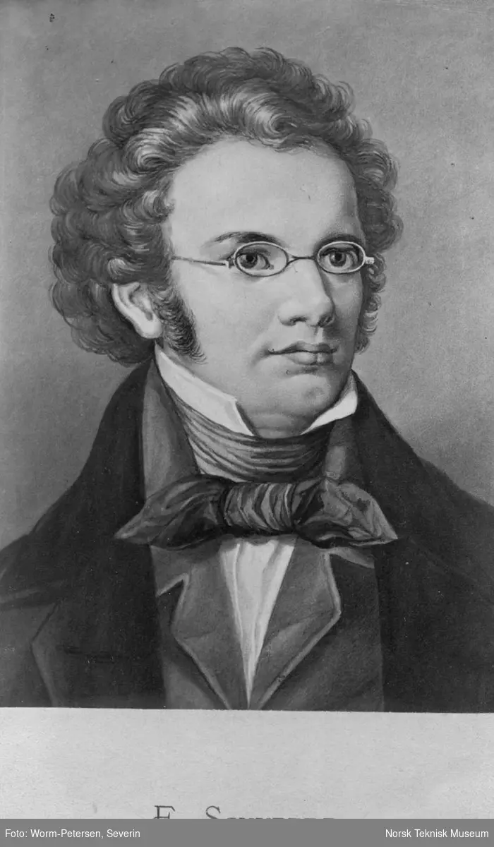 Portrett av Franz Schubert