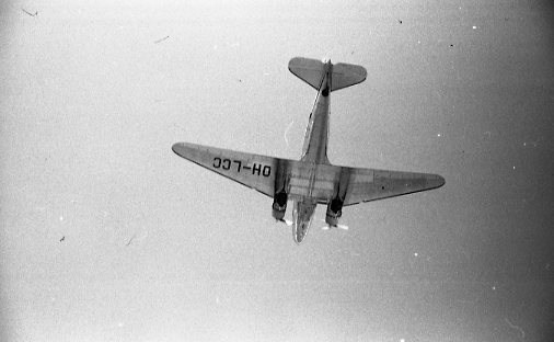 Utställningen "Rila". Flygplan i luften. DC3
